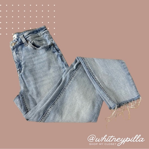 pistola Denim - Pistola Scissor high waisted skinny jean, Light Blue distressed women’s size 27